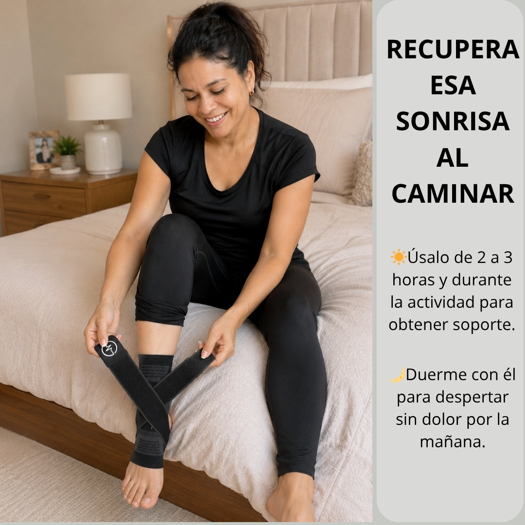 Soporte Compresivo para Tobillo PulseFit™ Alivio del dolor de talón